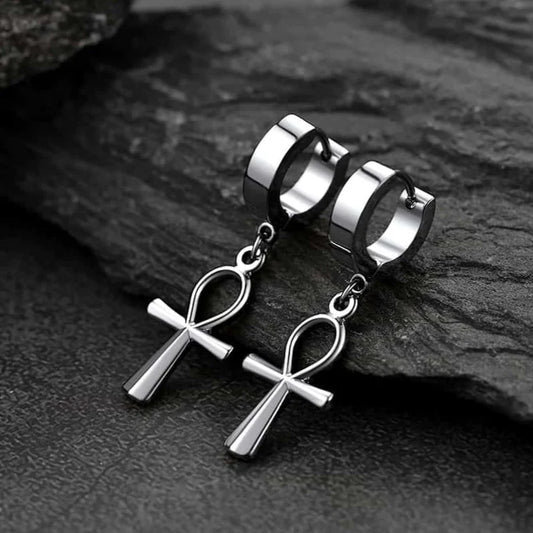 Ankh Earrings