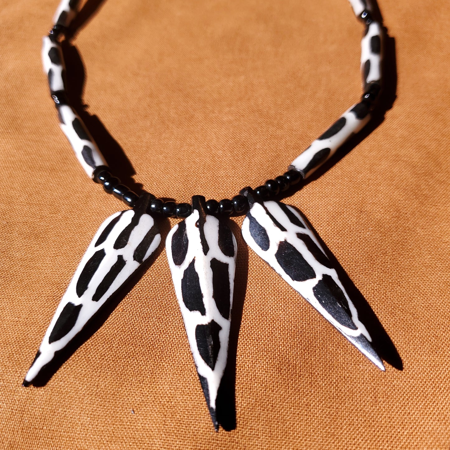 Spotted Spike Necklace