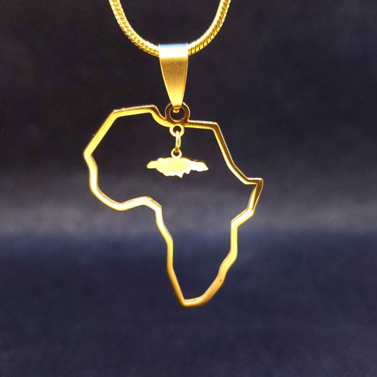 Jamaica In Africa Necklace