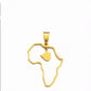 Zimbabwe in Africa Necklace